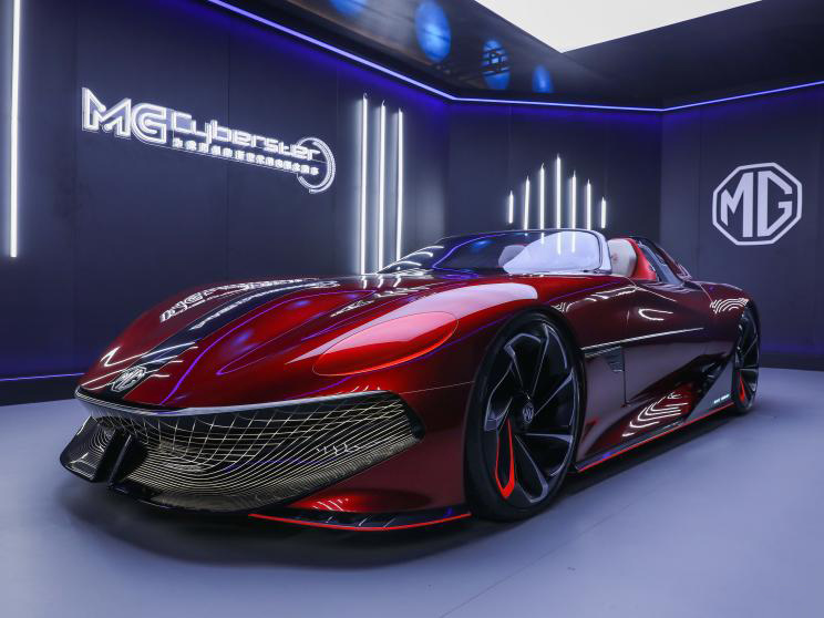 2023年推出 名爵Cyberster量产版预告图