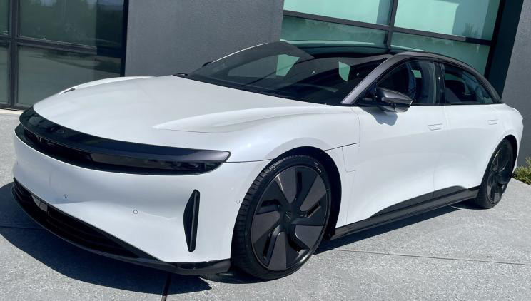 2022圆石滩车展：Lucid Air Steslth Edition