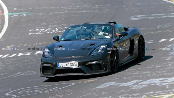 718 Boxster Spyder RS无伪谍照曝光